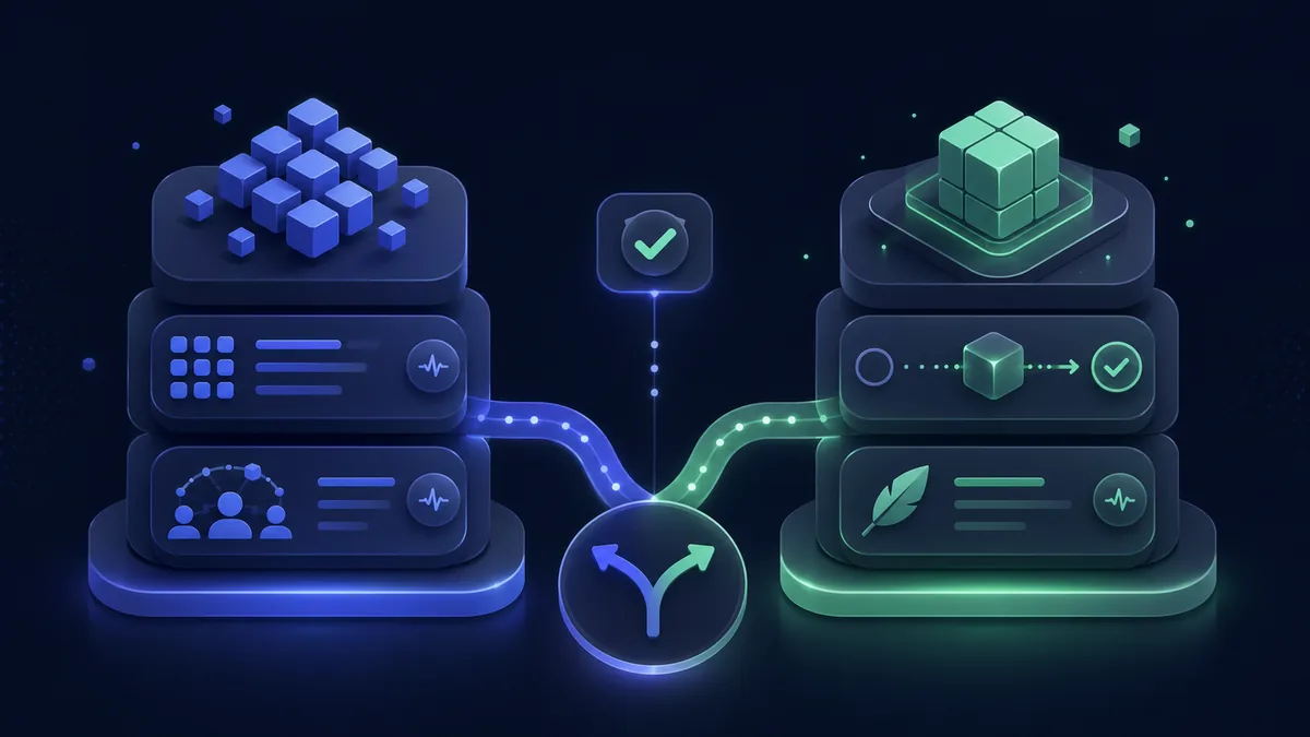 Hero image for React vs Svelte